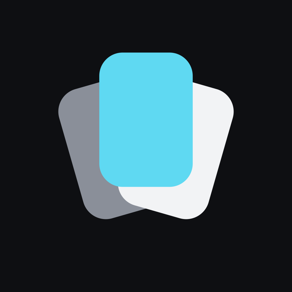Cartridge app icon on a black background